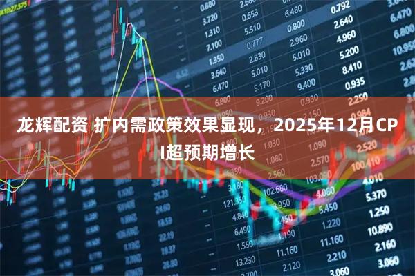 龙辉配资 扩内需政策效果显现，2025年12月CPI超预期增长